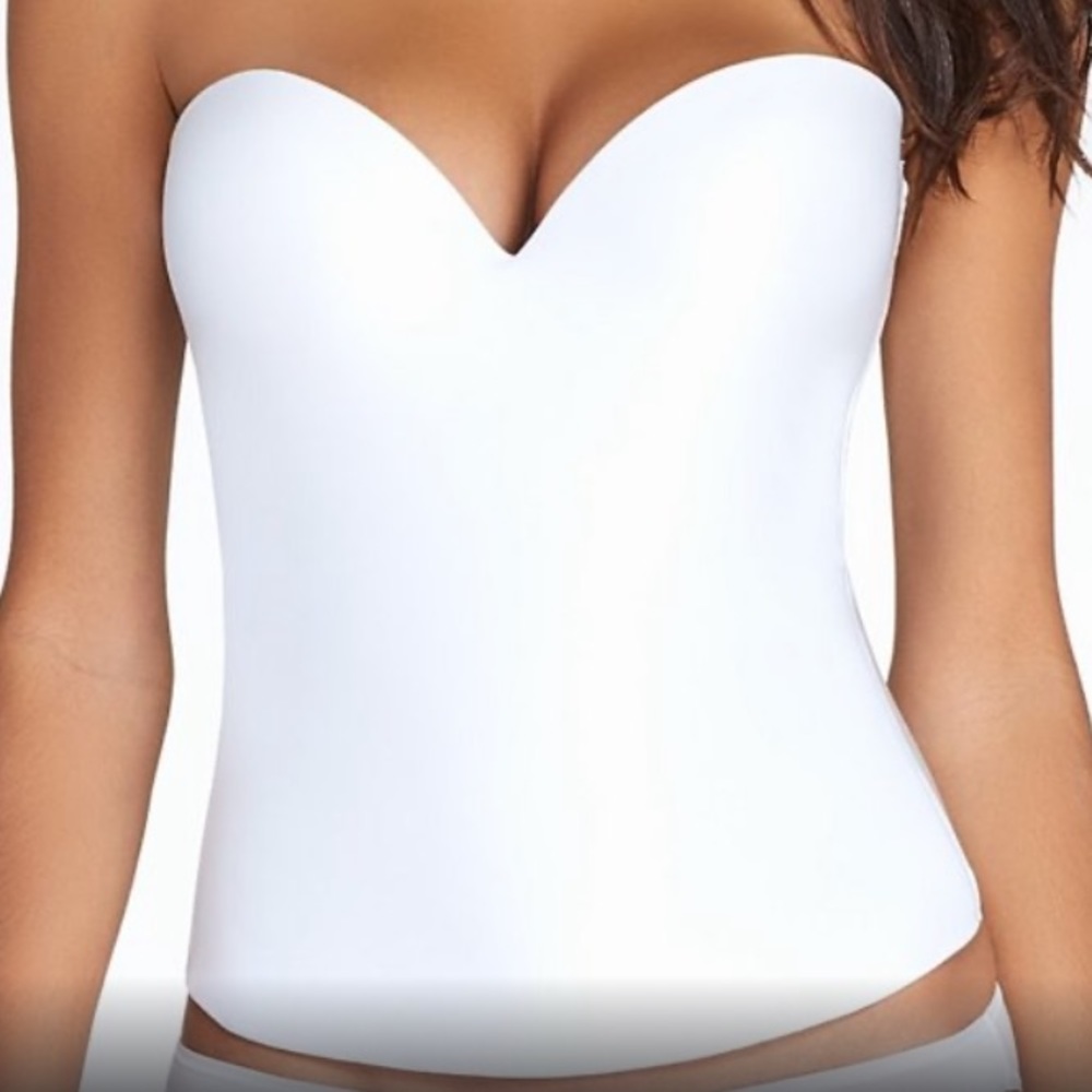 Felina 34B White Bustier